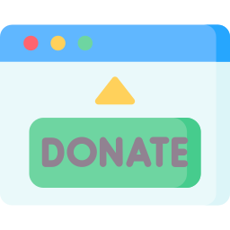 Online donation icon