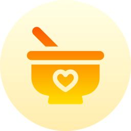 Baby food icon