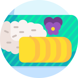 kleisty ryż z mango ikona