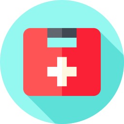 First aid kit icon