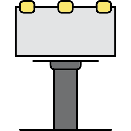 Рекламный щит иконка