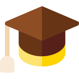 Graduation hat icon