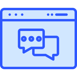 Chat box icon