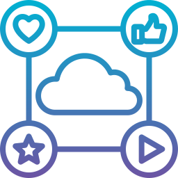 Cloud computing icon