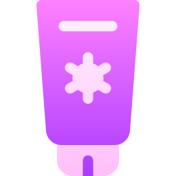 Sun cream icon
