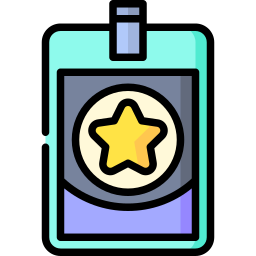 badge de priorité vip Icône