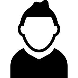 jonge mannelijke avatar icoon