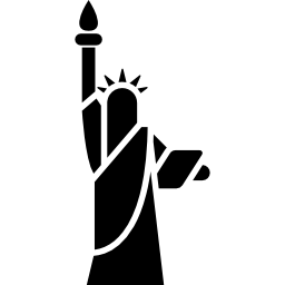 Статуя свободы в Нью-Йорке иконка