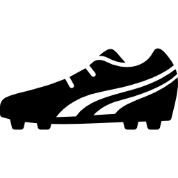 chaussure de football Icône