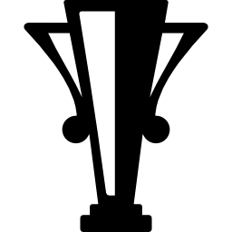 Sportive trophy icon