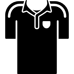 camiseta deportiva icono