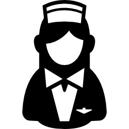 stewardessa ikona