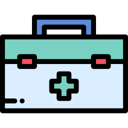 First aid kit icon