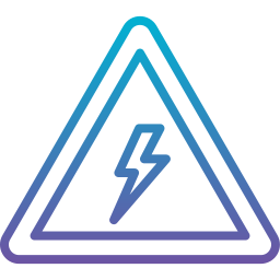 전기 위험 신호 icon