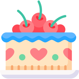 Fruit cake icon