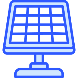 Solar panel icon