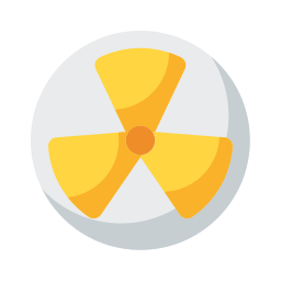 Nuclear energy icon