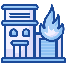 House on fire icon