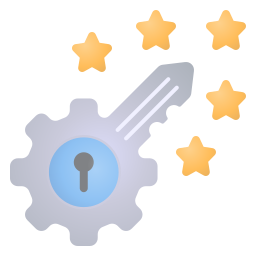 Key to success icon