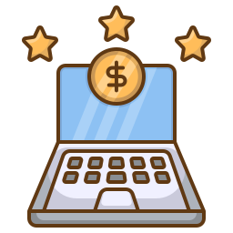 Online payment icon