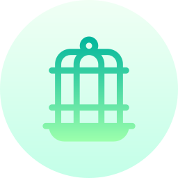 Bird cage icon