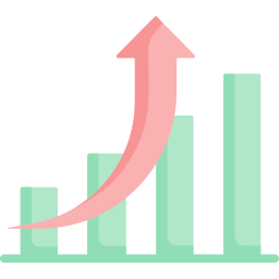 croissance Icône