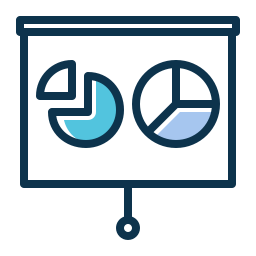 diagramme circulaire Icône