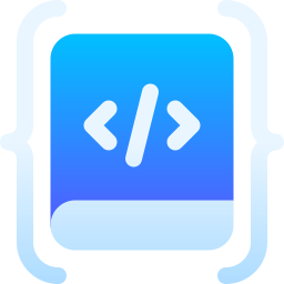 Coding book icon