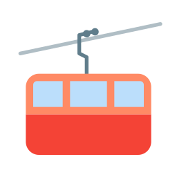 Cable car icon