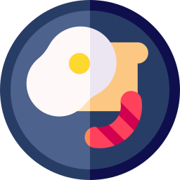 English breakfast icon