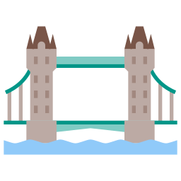 ponte da torre Ícone