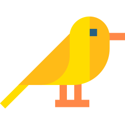 pájaro icono