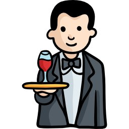 Waiter icon