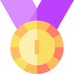 Золотая медаль иконка