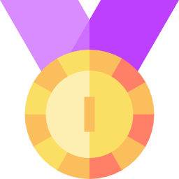 Gold medal icon