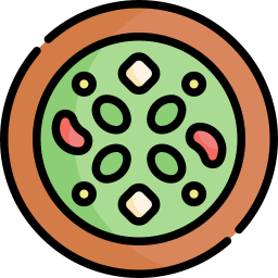 Зеленый карри иконка