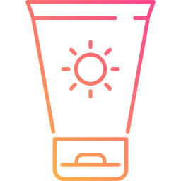 protezione solare icona