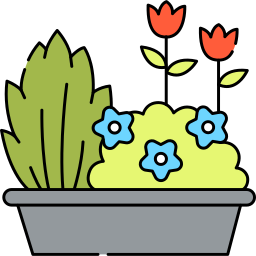 planta en maceta icono