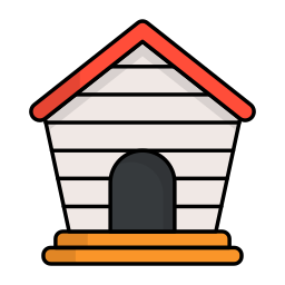 Dog house icon