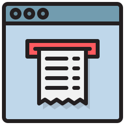 Receipt icon