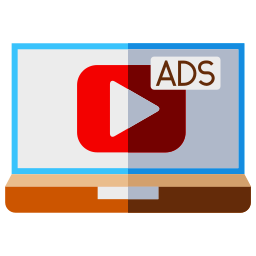 anuncio de video icono
