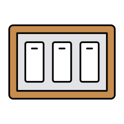 tablero de conmutadores icono