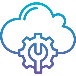 Cloud computing icon