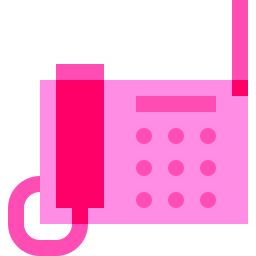 apparecchio telefonico icona