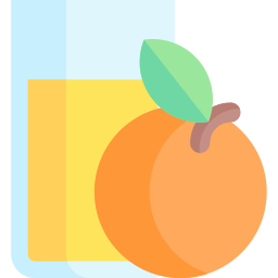 Orange juice icon