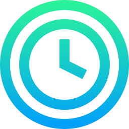 Wall clock icon