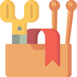 Sewing tools icon