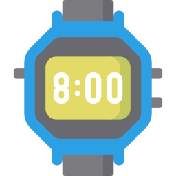Digital watch icon