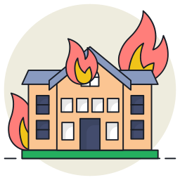建物火災 icon