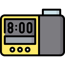 Digital clock icon